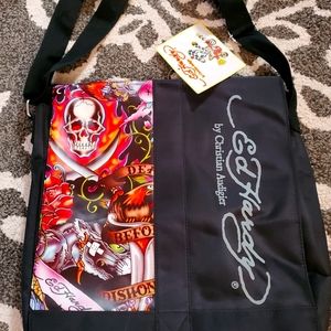 Final🦋NWT Ed Hardy Messenger Bag🦋